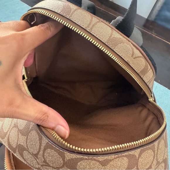 Coach Court Backpack in signature coated canvas - Picture 7 of 9